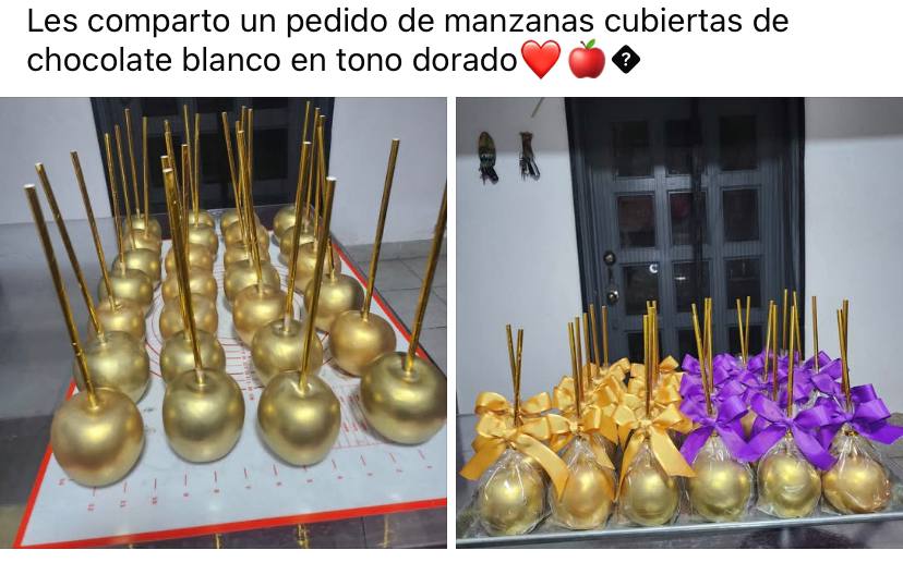 receta manzanas acarameladas